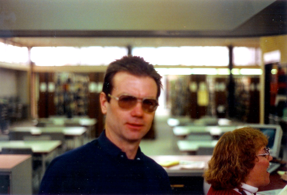 Tom Acra, January 1993. (Photo: Richard Friend)