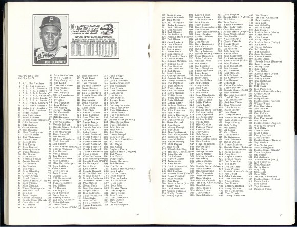 Sport Americana 1st checklist