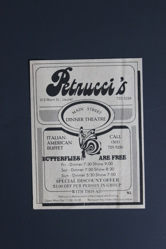 Laurel Leader ad, July 27, 1978. (Lost Laurel colletion)