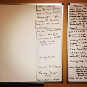 Laurel TV whiteboard