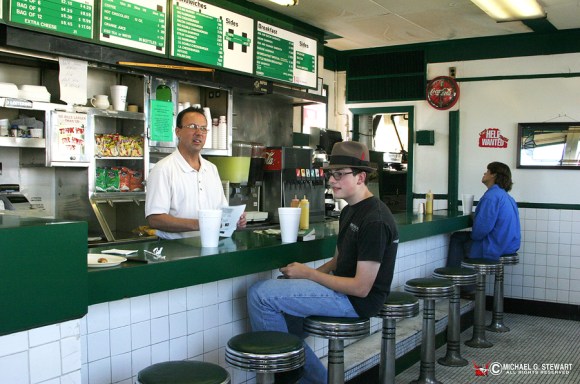 Inside the Little Tavern in 2005. (Photo © Michael G. Stewart)